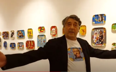 2 Smartphone al Vernissage DETTO FATTO di Claudio Di Carlo
